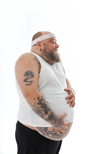 Fat Man Tattoo Images - Free Download on Freepik